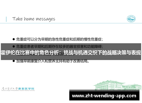 霍伊伦在比赛中的角色分析：挑战与机遇交织下的战略决策与表现
